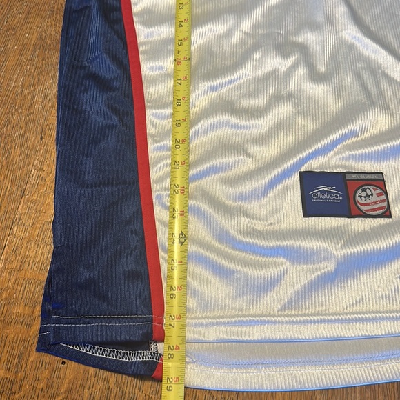 Vintage MLS New England Patriots Revolution away soccer jersey Size M Attetica - Picture 3 of 7